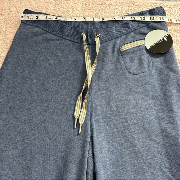 NWT Valerie Stevens Blue Lounge Sweatpants Tencel Lyocell Size Petite Large - Picture 6 of 10